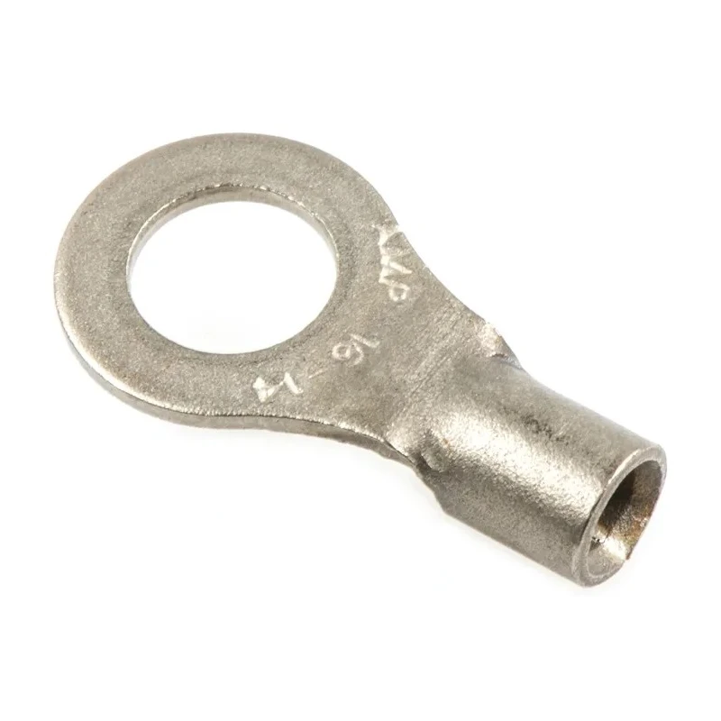 TE Connectivity STRATO-THERM Uninsulated Ring Terminal M5 Stud Size 16 AWG 14 AWG Wire 322335