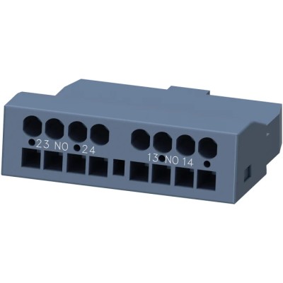 Siemens Auxiliary Contact, 2 Contacts, 2 NO, SIRIUS Series, 2.5 A Contact Current, 60 V dc / 230 V ac, 3RV2901-2F