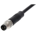 binder Male 3 Way Straight to Female 34 Way Unterminated Sensor Actuator Cable 5m 60V Series 718 79-3405-42-03