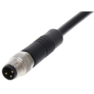 binder Male 3 Way Straight to Female 34 Way Unterminated Sensor Actuator Cable 5m 60V Series 718 79-3405-42-03