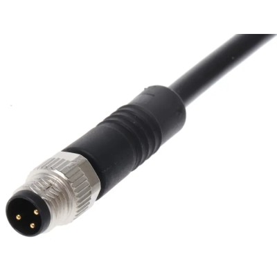 binder Male 3 Way Straight to Female 34 Way Unterminated Sensor Actuator Cable 5m 60V Series 718 79-3405-42-03