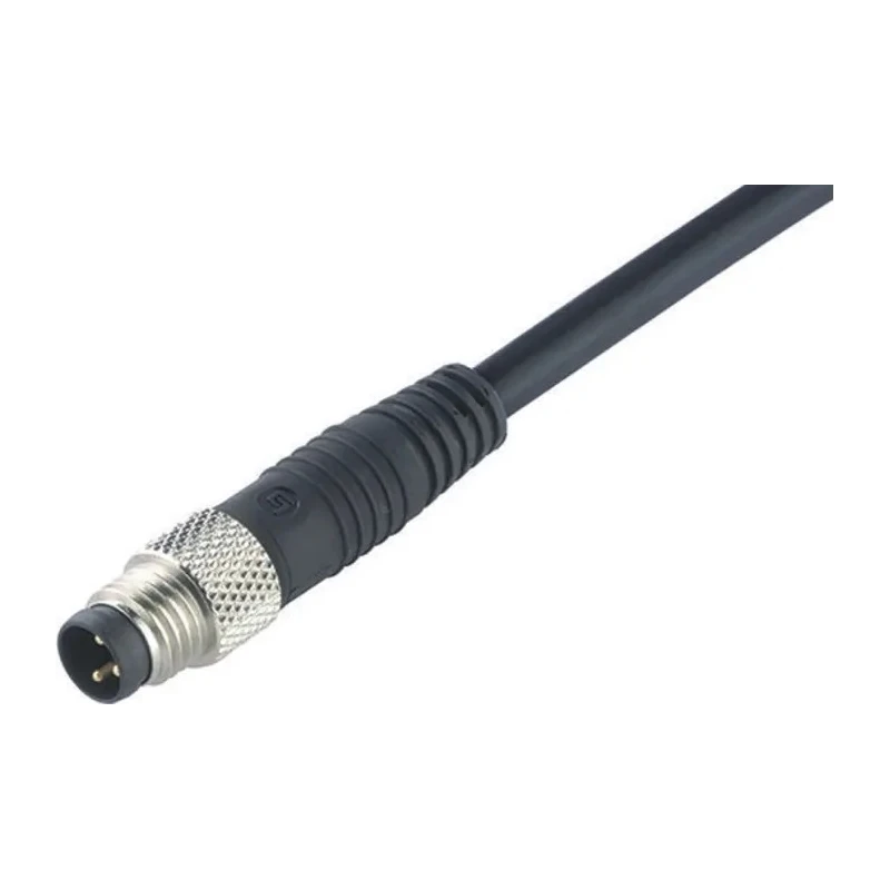 binder Sensor Actuator Cable Male 4 Way Straight to 34 Way Unterminated, 5 m, Series 718, 30V, Grey Jacket 79-3381-42-04