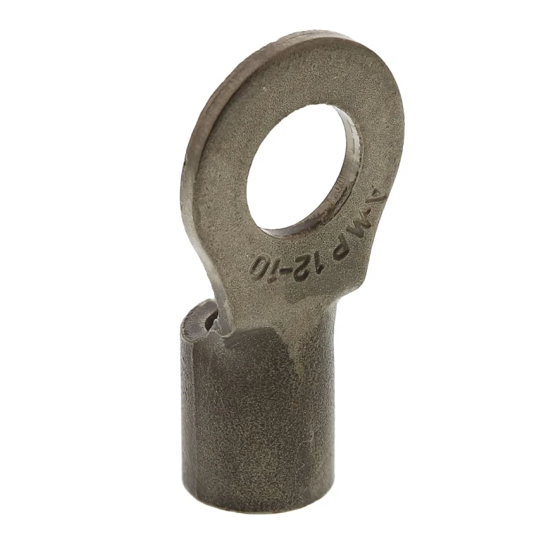 TE Connectivity STRATO-THERM Uninsulated Ring Terminal M5 Stud Size 12 AWG 10 AWG Wire Size 323680