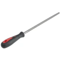RS PRO 250 mm Engineers Round File with Handle, Second Cut Coarseness 161-1482