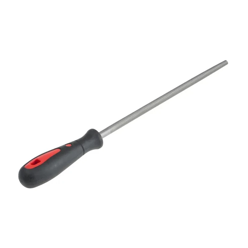 RS PRO 250 mm Engineers Round File with Handle, Second Cut Coarseness 161-1482