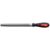 RS PRO Half Round Engineers File 300mm Length, 29.5mm Width, 8.5mm Thickness, Second Cut Teeth, Handle Included 161-1479