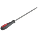 RS PRO Engineers Round File 200mm Length, 7.5mm Width, Second Cut, Round Handle Included 161-1481
