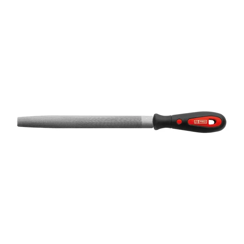 RS PRO Half Round Engineers File, Second Cut, 250 mm Length, 6 mm Thickness, Handle Included 161-1478