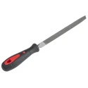 RS PRO 150 mm Engineers Three Square File with Second Cut and Soft-Grip Handle 161-1489