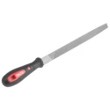 RS PRO 250 mm Second Cut Engineers Three Square File with Handle 161-1491