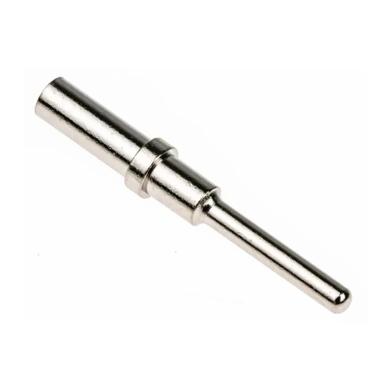 Amphenol Industrial Automotive Connector Terminal Male Crimp 13A Copper Alloy Nickel Plated Contact Length AT60-202-16141