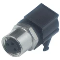 binder Circular Connector 4 Contacts Panel Mount M8 Connector Plug Female IP65 IP67 718 Series 99-3390-282-04