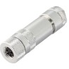 binder Circular Connector, 4 Contacts, Cable Mount, M8 Connector Size, Plug Female, IP67 Rated Metal Housing 99-3362-100-04