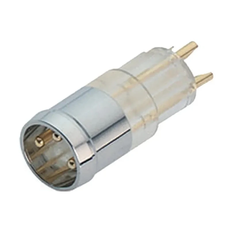 binder Circular Connector 4 Contacts Cable Mount M8 Socket Male IP65 IP67 Metal Housing 30V 4A 718 Series 09-3389-00-04