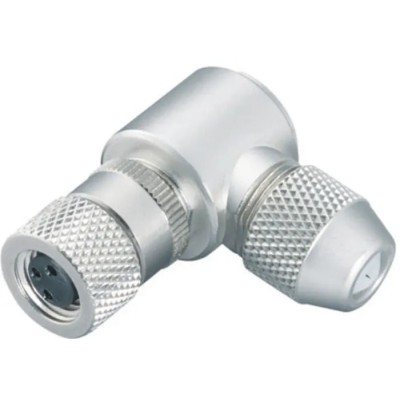 binder Circular Connector, 3 Contacts, Cable Mount, M8 Connector, Plug, Female, IP67, 768 Series 99-3364-00-03