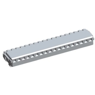 TE Connectivity 18-Way 1.5mm Pitch Shrouded Female IDC Cable Connector, AMP Mini CT Series 1-353293-8