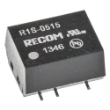 Recom 1W Surface Mount DC/DC Converter 15V DC Output 66mA 4.5–5.5V Input R1S-0515