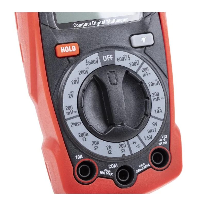 RS PRO Handheld Digital Multimeter 10 A AC, 10 A DC, 600 V AC RS-660
