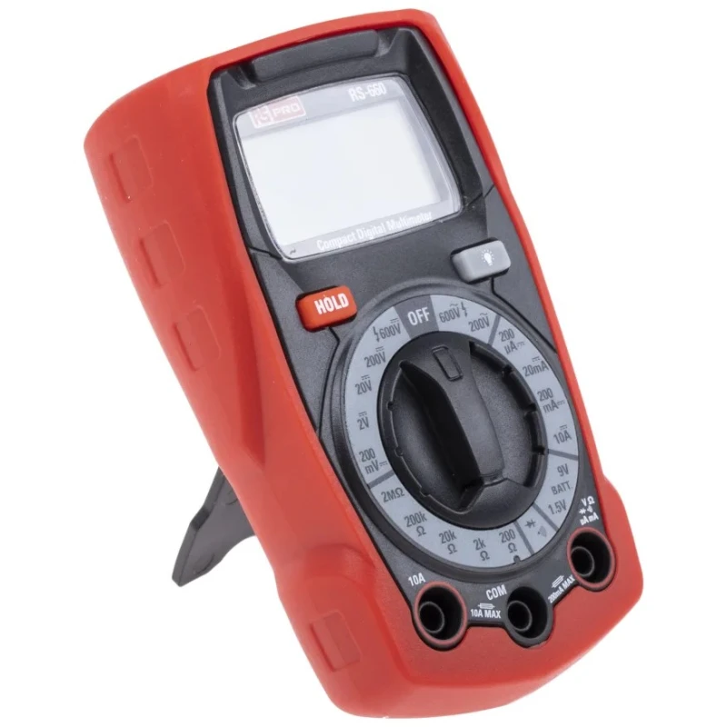RS PRO Handheld Digital Multimeter 10 A AC, 10 A DC, 600 V AC RS-660