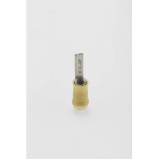 TE Connectivity PIDG Insulated Crimp Blade Terminal 12.3 mm Blade Length, 12 AWG to 10 AWG, Yellow 131332