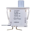ZF Door Micro Switch, SPDT Button 10A, Panel Mount, -40°C to 85°C E69-40A