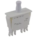 ZF Door Micro Switch Panel Mount DPDT Button Momentary 100 mA -40°C to 85°C E78-30A