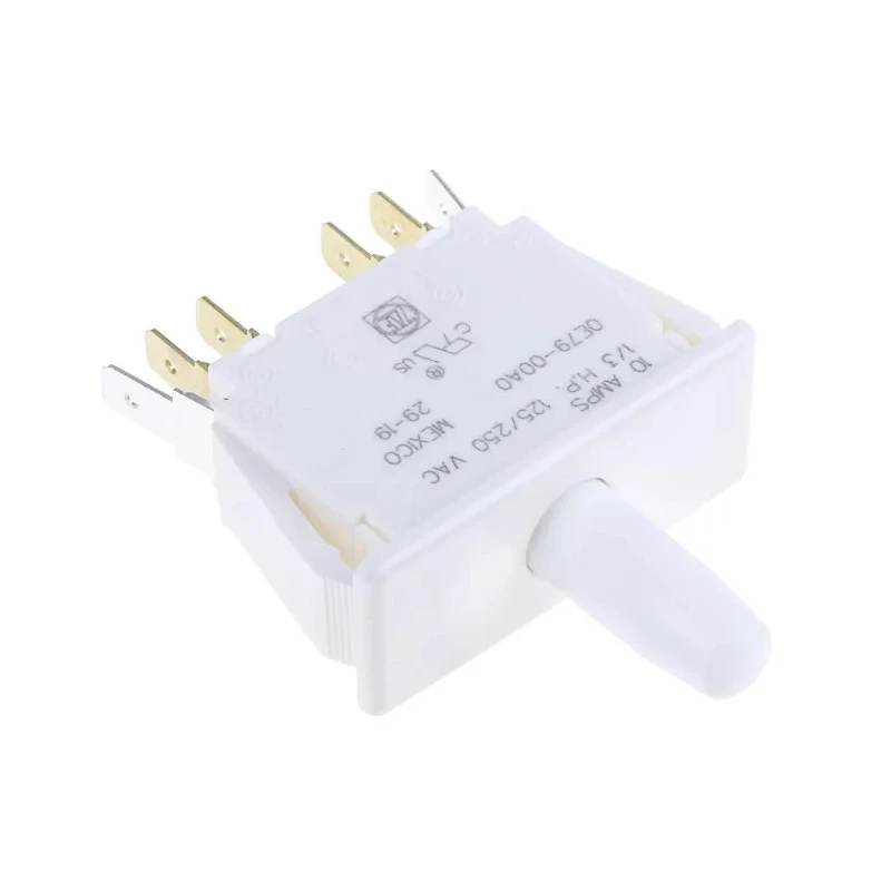 ZF Door Micro Switch DPDT Button 10A, Operating Temperature -40°C to 85°C E79-00A
