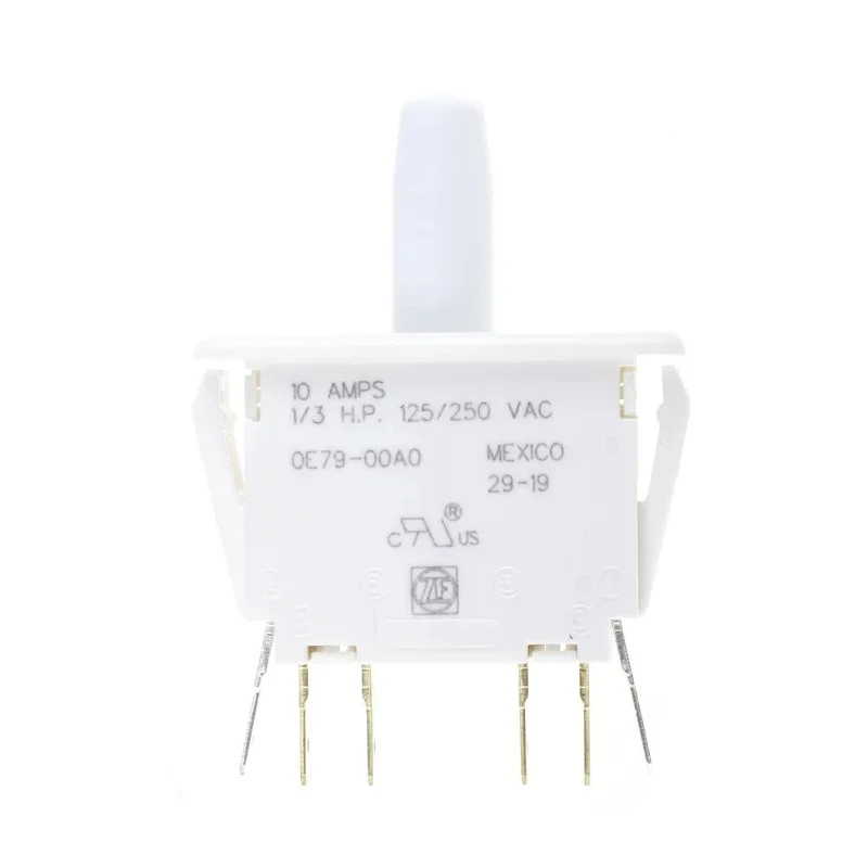 ZF Door Micro Switch DPDT Button 10A, Operating Temperature -40°C to 85°C E79-00A