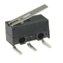 ZF Hinge Lever Micro Switch Left Angle PCB Terminal 50mA 125V ac 30V dc SPDT IP40 DG23-B3LA