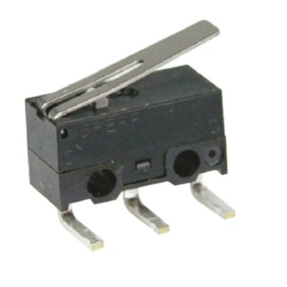ZF Hinge Lever Micro Switch Left Angle PCB Terminal 50mA 125V ac 30V dc SPDT IP40 DG23-B3LA