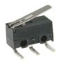ZF Hinge Lever Micro Switch Left Angle PCB Terminal 50mA 125V ac 30V dc SPDT IP40 DG23-B3LA