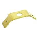 TE Connectivity FASTON .250 Yellow Uninsulated Male Spade Connector, Stud, 6.35 x 0.81 mm Tab Size 142241-1