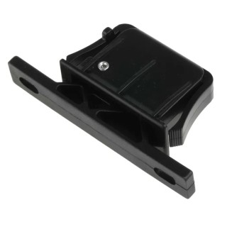 RS PRO Black ABS/Polycarbonate Snap-In Grabber Ball Catch, Length 38.2mm, Width 17mm, Model 161-1953