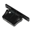 RS PRO Black ABS/Polycarbonate Snap-In Grabber Ball Catch, Length 38.2mm, Width 17mm, Model 161-1953