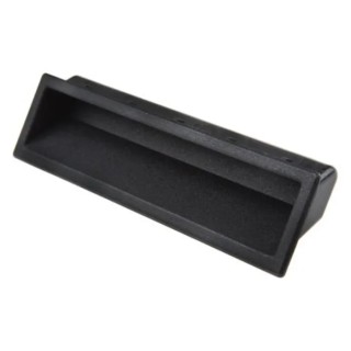 RS PRO Black Plastic Quick Fit Large Pull Handle 139mm Length, 39mm Height, 36mm Width 161-1961