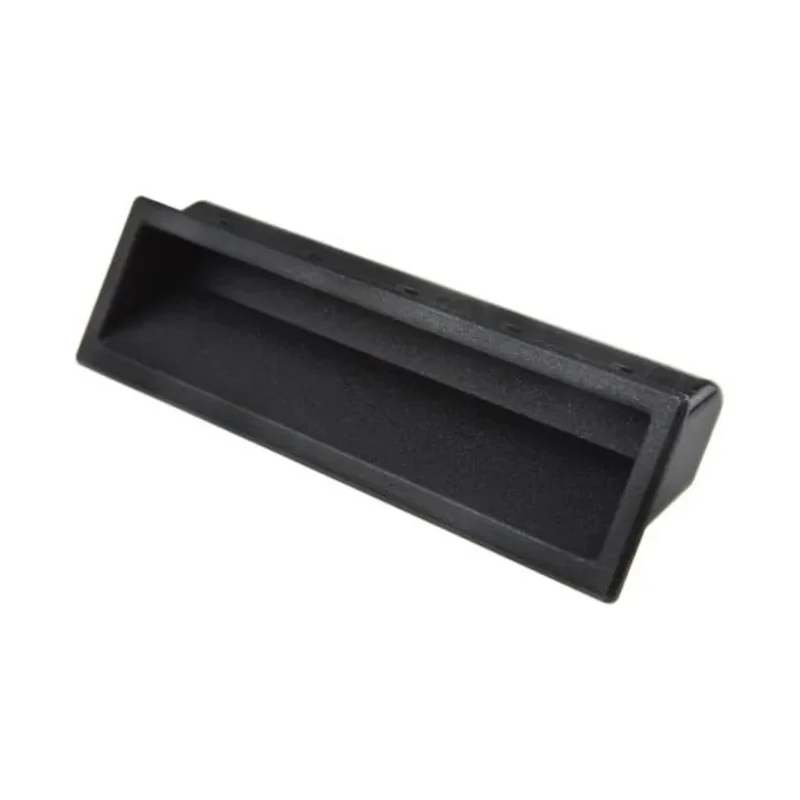 RS PRO Black Plastic Quick Fit Large Pull Handle 139mm Length, 39mm Height, 36mm Width 161-1961