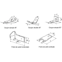 TE Connectivity FASTON .250 Uninsulated Male Spade Connector, Stud Termination, 6.35 x 0.81 mm Tab Size 141879-1