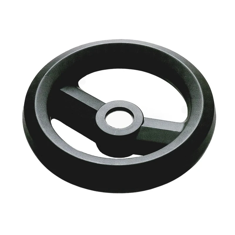 RS PRO Black Fibreglass Reinforced Technopolymer Spoked Hand Wheel 100 mm Diameter 161-1972