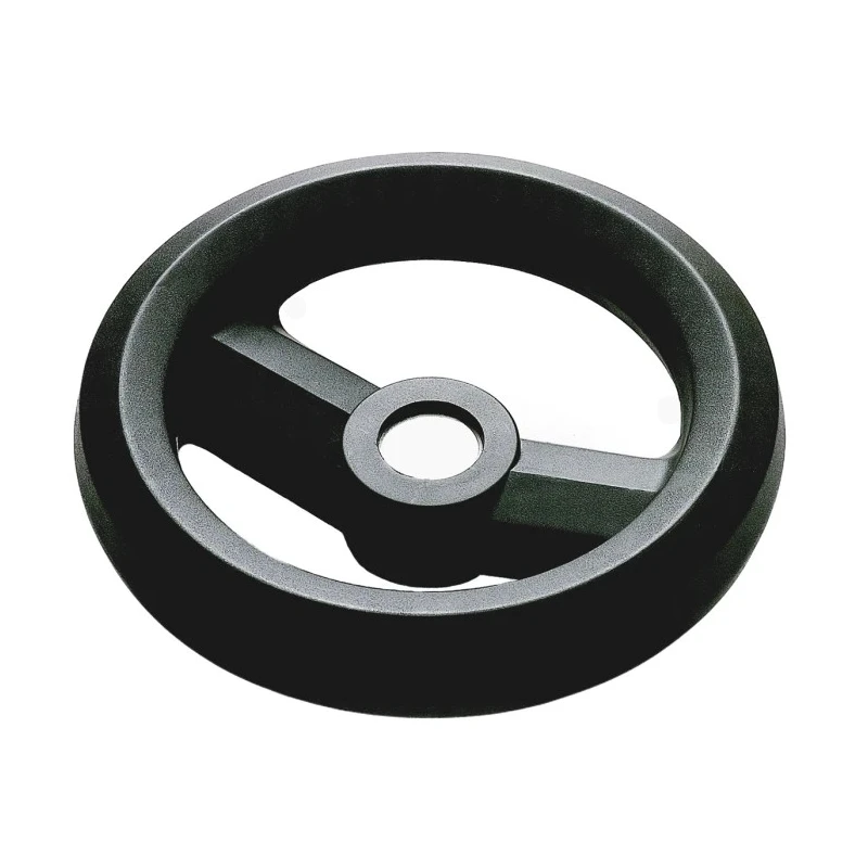 RS PRO Black Fibreglass Reinforced Technopolymer Spoked Hand Wheel 80 mm Diameter 161-1971