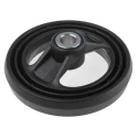 RS PRO Black Fibreglass Reinforced Technopolymer Spoked Hand Wheel 126 mm Diameter 161-1977