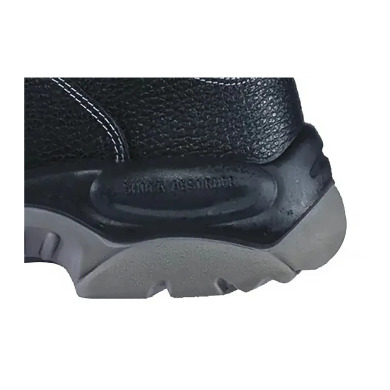 Delta Plus S3 Black Stainless Steel Toe Capped Men's Ankle Safety Boots EU Size 43, UK 9, US 10, EN ISO 20345:2011 SAULT2