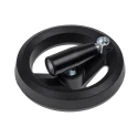 RS PRO Black Fibreglass Reinforced Technopolymer Spoked Fold Down Handle Hand Wheel 100 mm Diameter 161-2004
