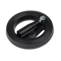 RS PRO Black Fibreglass Reinforced Technopolymer Hand Wheel 126 mm Diameter 161-2009