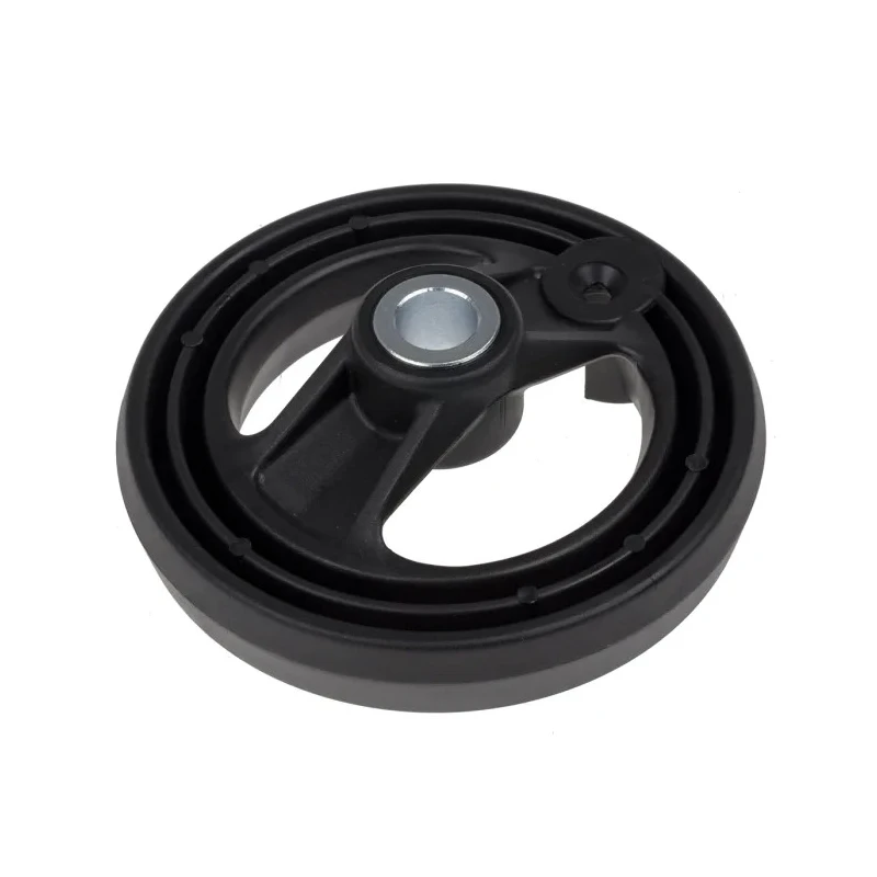 RS PRO Black Fibreglass Reinforced Technopolymer Hand Wheel 126 mm Diameter 161-2009