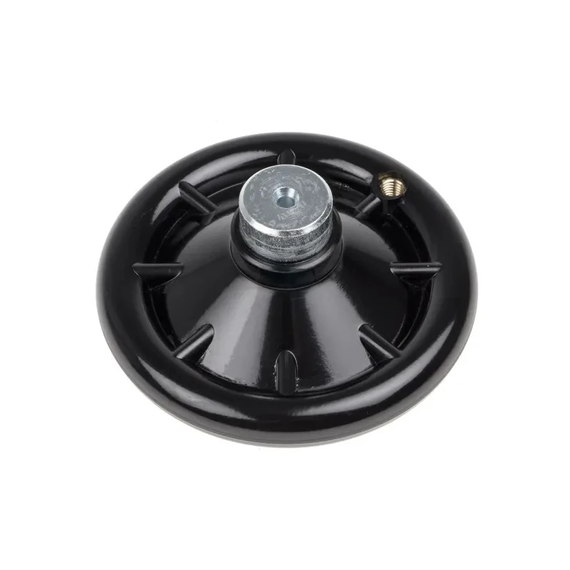 RS PRO Black Spoked Hand Wheel 120 mm Diameter with Steel Insert 161-2019
