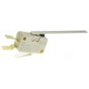 ZF Long Leaf Lever Micro Switch, Tab Terminal, 16A, 250V AC, SPDT Contact Configuration, IP40 D453-V3LL