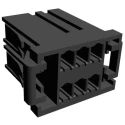 TE Connectivity Dynamic 3000 Female Connector Housing 6 Way 2 Row Straight 3.81 mm Pitch 1-178127-6
