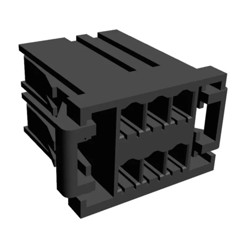 TE Connectivity Dynamic 3000 Female Connector Housing 6 Way 2 Row Straight 3.81 mm Pitch 1-178127-6