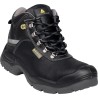 Delta Plus Men's Ankle Safety Boots, Black Leather, Stainless Steel Toe, S3 ESD, Size EU 41 SAULT2