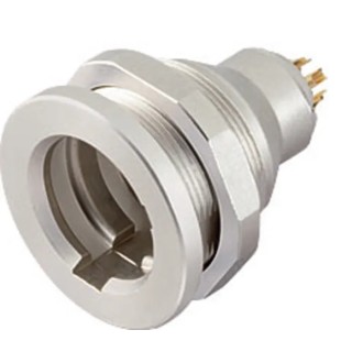 binder Circular Connector, 5 Contacts, Panel Mount, Subminiature Connector, Socket, Female, IP67, 430 Series 09-4916-00-05